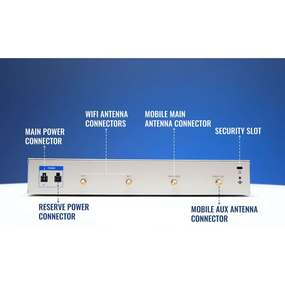 Teltonika RUTXR1 Rackmonterad 4G-router