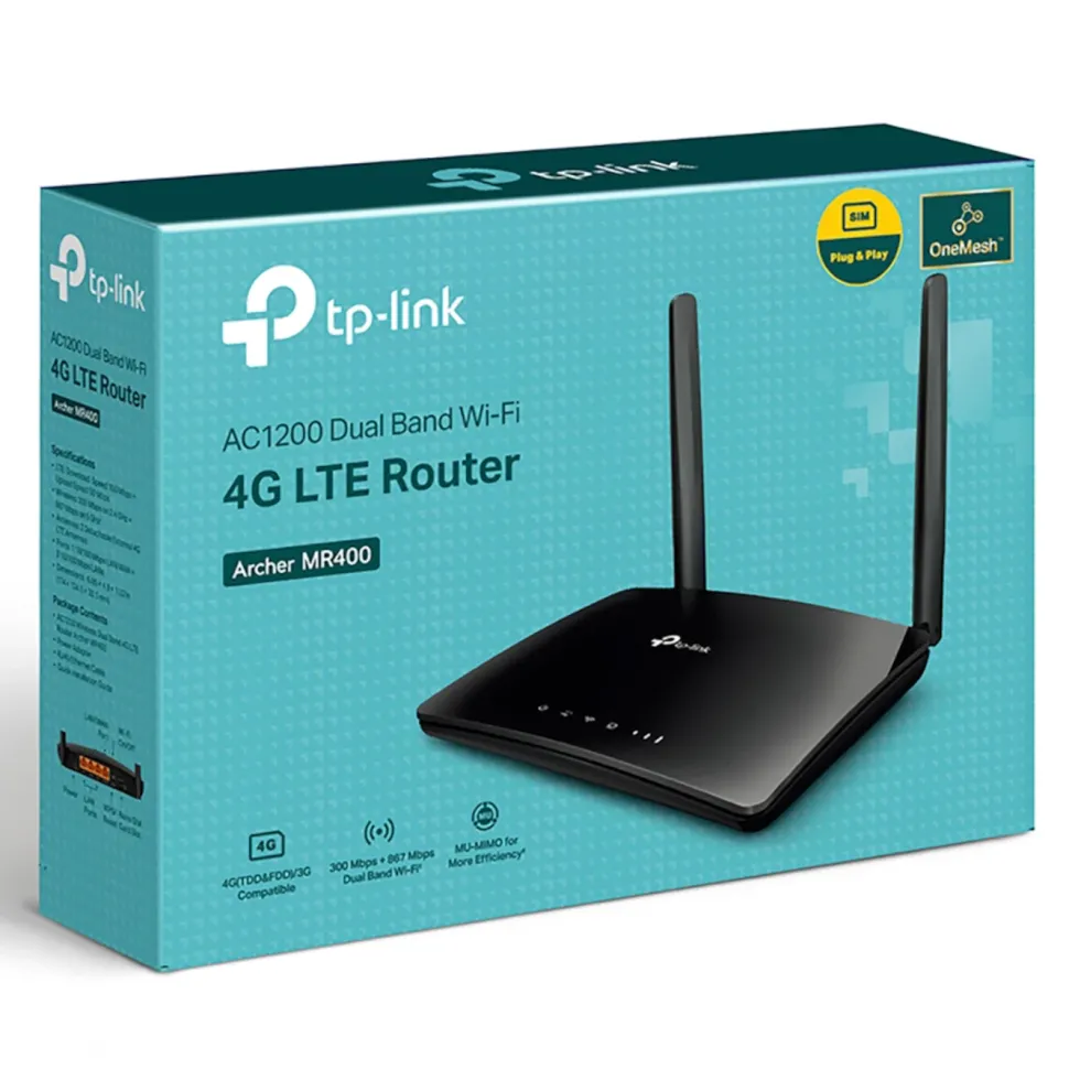 TP-Link Archer MR400 4G-router AC1200
