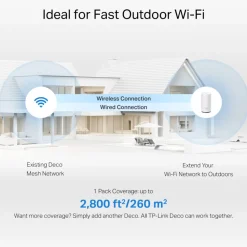 TP-Link Deco BE25 Outdoor Mesh Wifi 7-router BE3600