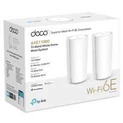TP-Link Deco XE200 Mesh-router med Wifi 6E AXE11000 1-pack