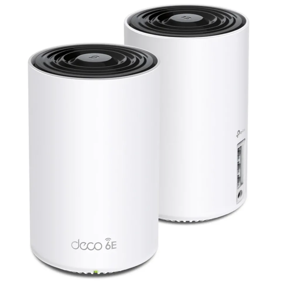 TP-Link Deco XE75 Mesh-system med Wifi 6E AXE5400 2-pack