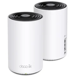 TP-Link Deco XE75 Mesh-system med Wifi 6E AXE5400 2-pack