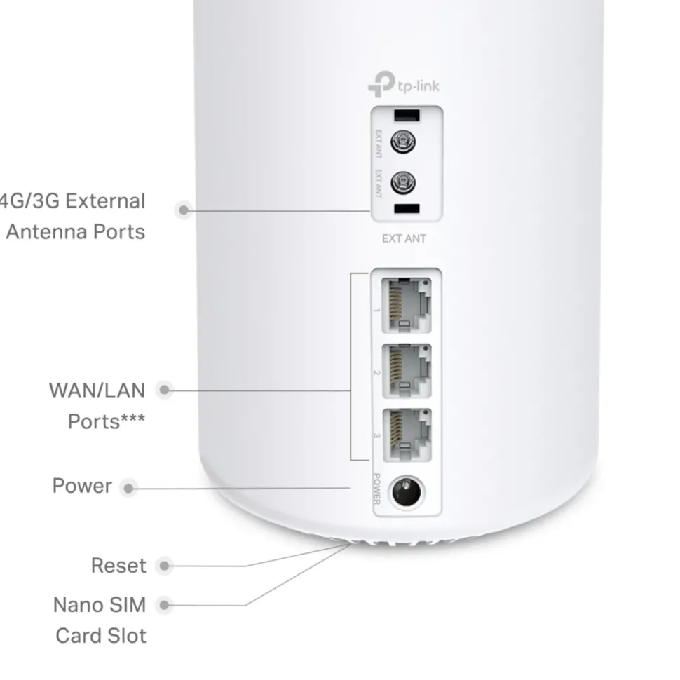 TP-Link Deco X50-4G 4G+-router AX3000