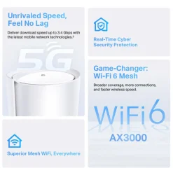 TP-Link Deco X50 5G-router 3000 Mb/s