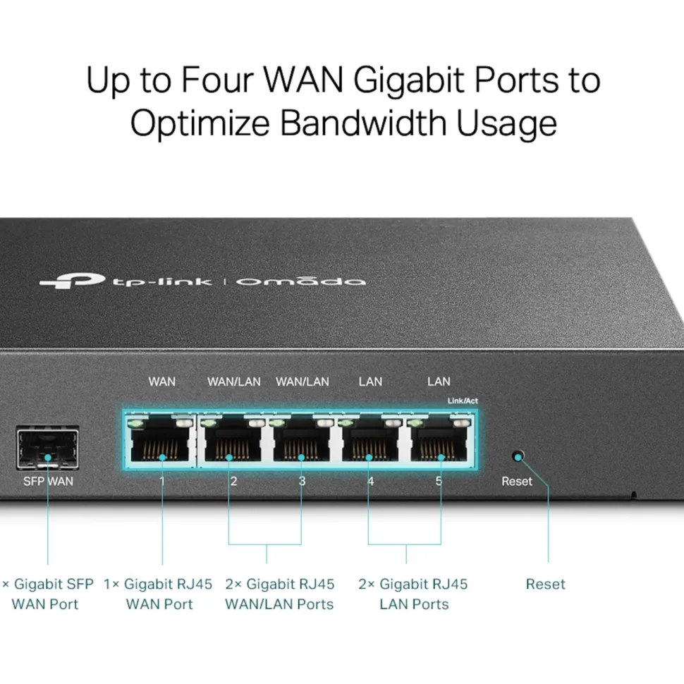TP-Link ER7206 (TL-ER7206) Omada Gigabit VPN Router