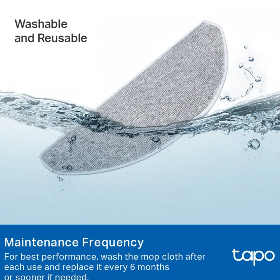 TP-Link Moppduk till Tapo robotdammsugare (5-pack)