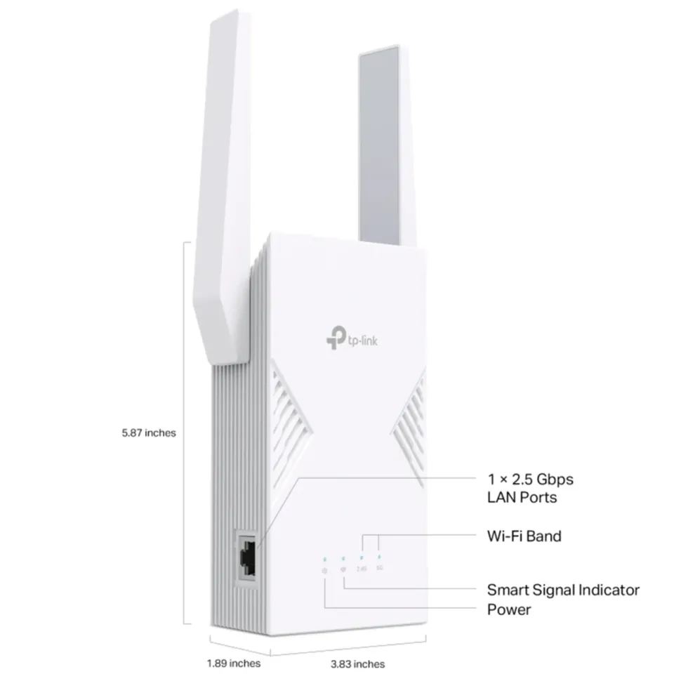 TP-Link RE235BE Wifi 7-repeater BE3600