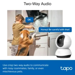 TP-Link Tapo C220 Pan/Tilt AI Övervakningskamera
