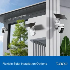 TP-Link Tapo C610 Solcellsdriven Pan/Tilt övervakningskamera