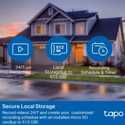 TP-Link Tapo C500 Övervakningskamera
