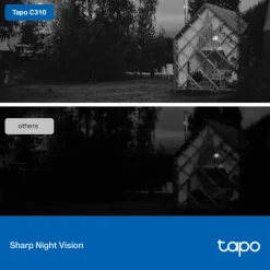 TP-Link Tapo C310 Övervakningskamera 2-pack