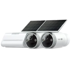 TP-Link Tapo HB610 4K solkameror 2-pack + H500 CentralHub