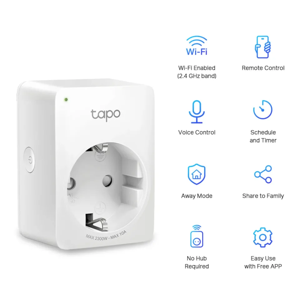 TP-Link Tapo Mini Smart Wifi Fjärrströmbrytare 1-pack