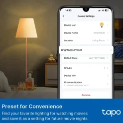 TP-Link Tapo Smart wifi LED-lampa
