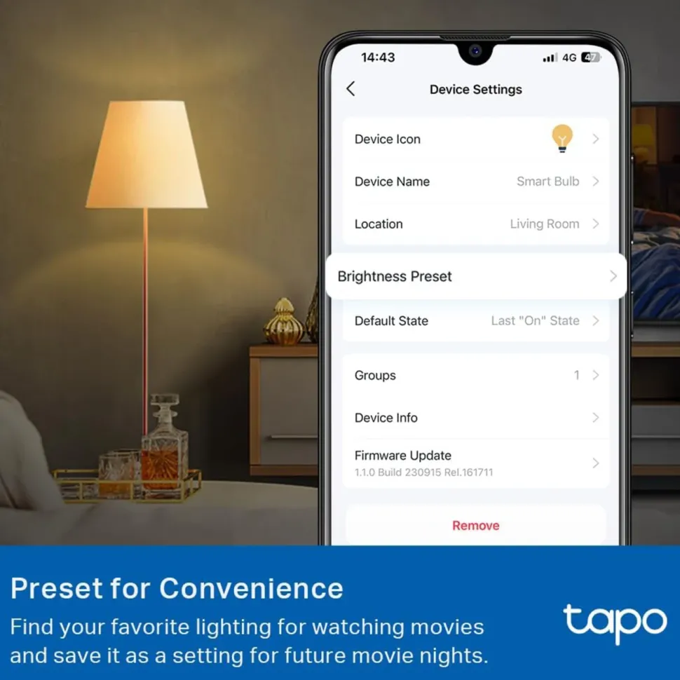 TP-Link Tapo Smart wifi LED-lampa