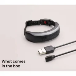 Tractive CAT 6 Mini GPS-halsband för katt med hälsospårning Svart