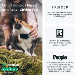Tractive CAT Mini – Katt-GPS med hälsospårning