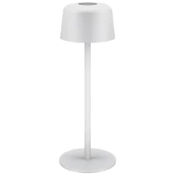 Trådlös LED-bordslampa 25 cm Vit
