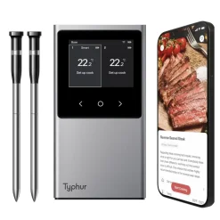Typhur Sync Dual trådlös grill- och stektermometer med två sonder
