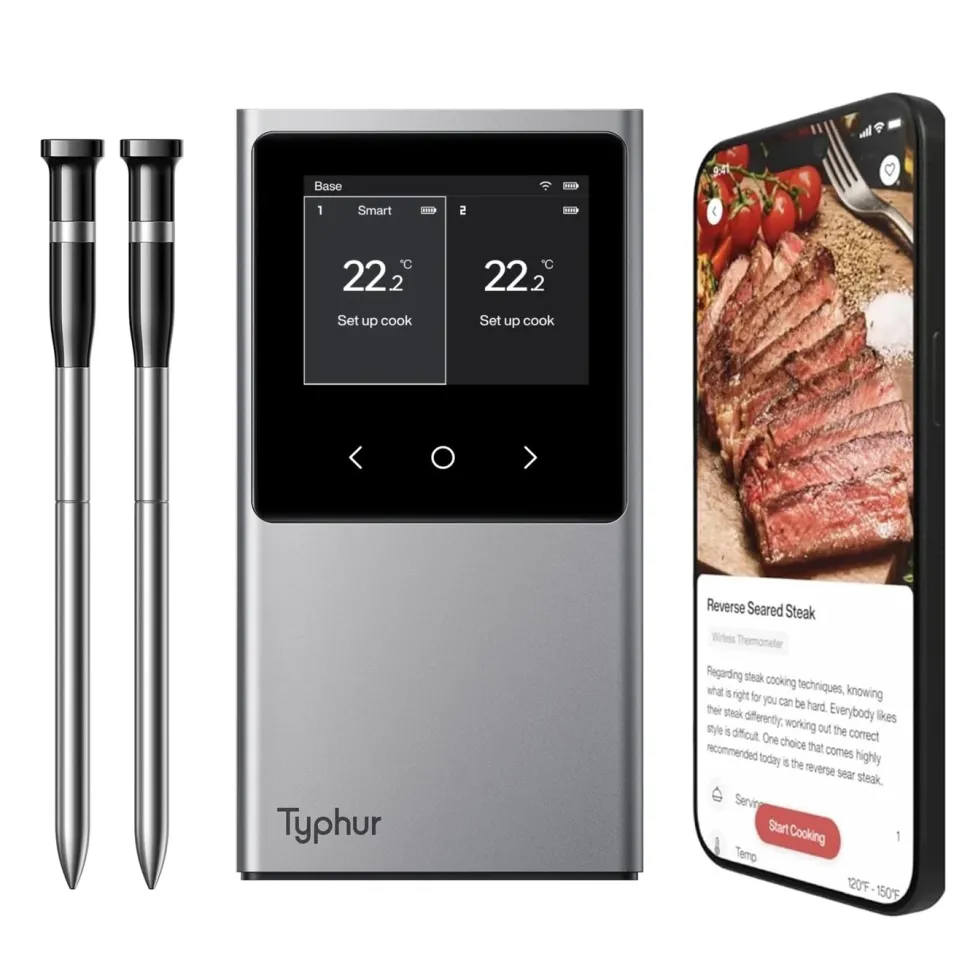 Typhur Sync Dual trådlös grill- och stektermometer med två sonder