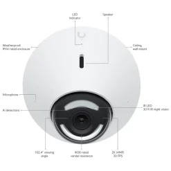 Ubiquiti G5 Dome – PoE-övervakningskamera