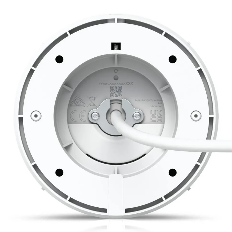 Ubiquiti G5 Turret Ultra – PoE-övervakningskamera Vit