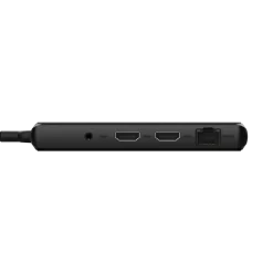 Unisynk USB-C-dockningsstation 9 portar 4K för dubbla skärmar
