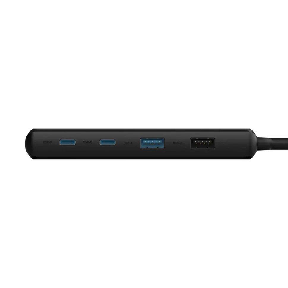 Unisynk USB-C-dockningsstation 9 portar 4K för dubbla skärmar