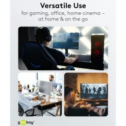 USB-C-adapter 180° U-formad med USB4-stöd