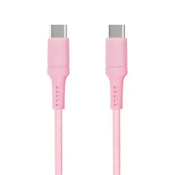 USB-C till USB-C 0,5 m Rosa