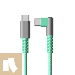 USB-C till USB-C 1,2 m Teal