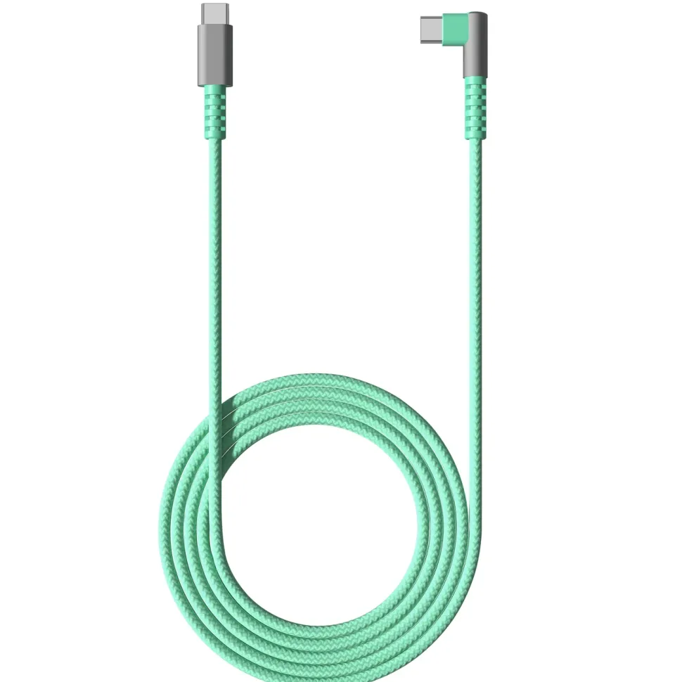 USB-C till USB-C 1,2 m Teal