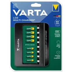Varta LCD Multi Charger+ Batteriladdare