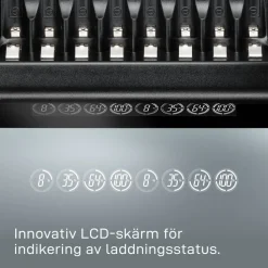 Varta LCD Multi Charger+ Batteriladdare