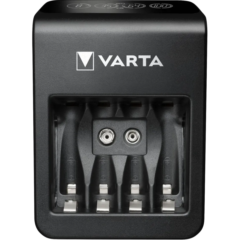 Varta LCD Plug Charger+ Batteriladdare