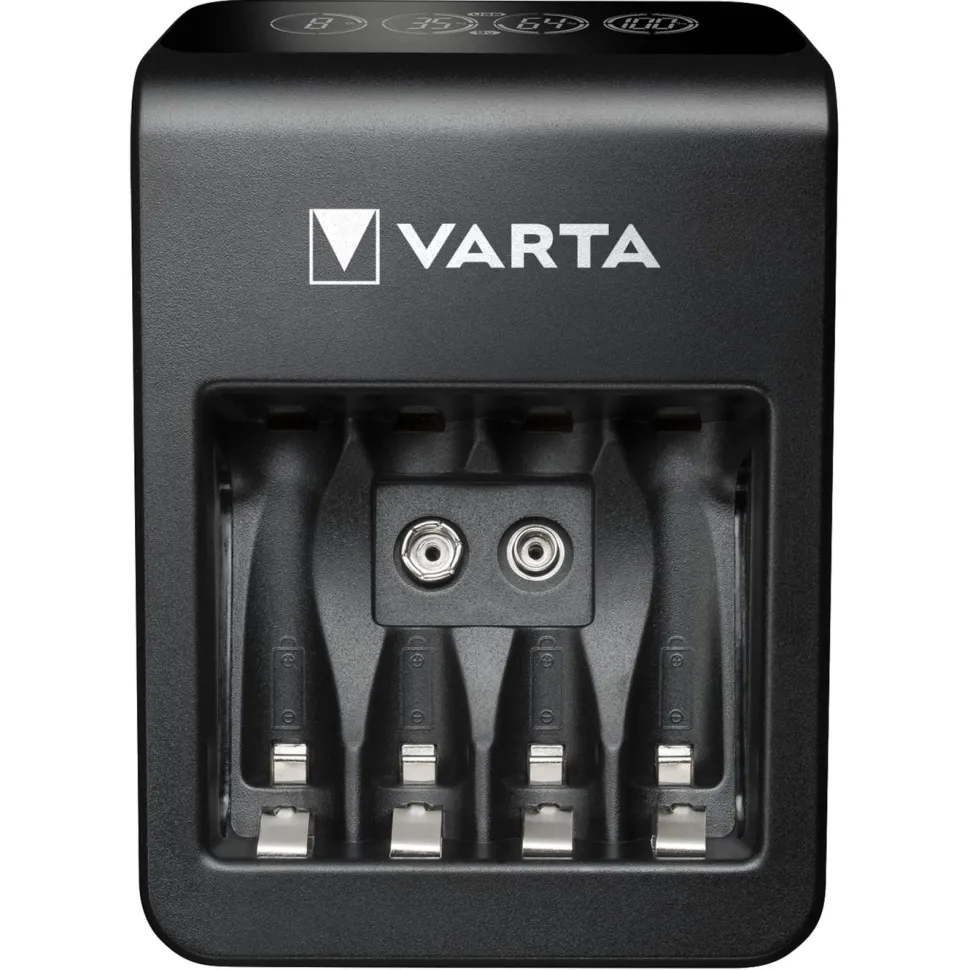 Varta LCD Plug Charger+ Batteriladdare