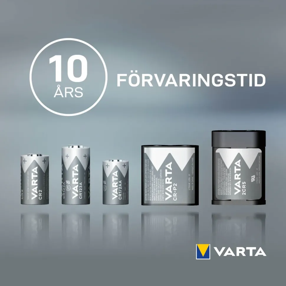 Varta Litiumbatteri CR123A 1-pack