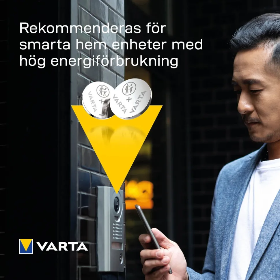 Varta Litiumbatteri CR2032 2-pack