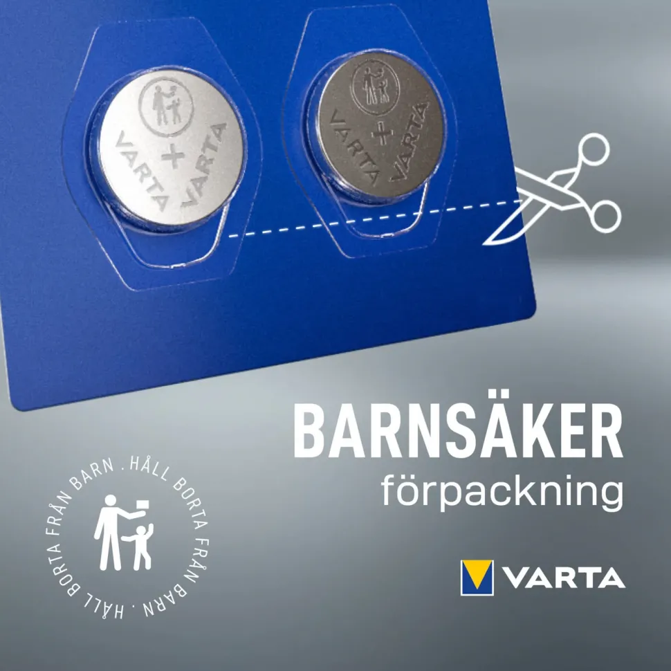 Varta Litiumbatteri CR2032 2-pack