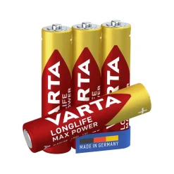 Varta Longlife Max Power AAA-batterier 4-pack
