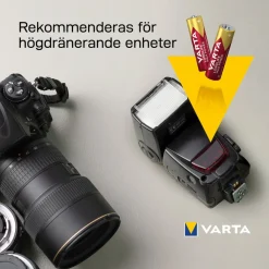 Varta Longlife Max Power AA-batterier 4-pack