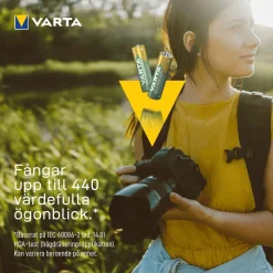 Varta Recharge Recycled AA-batterier 2100 mAh 6-pack