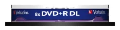Verbatim DVD+R DL på spindel 10-pack