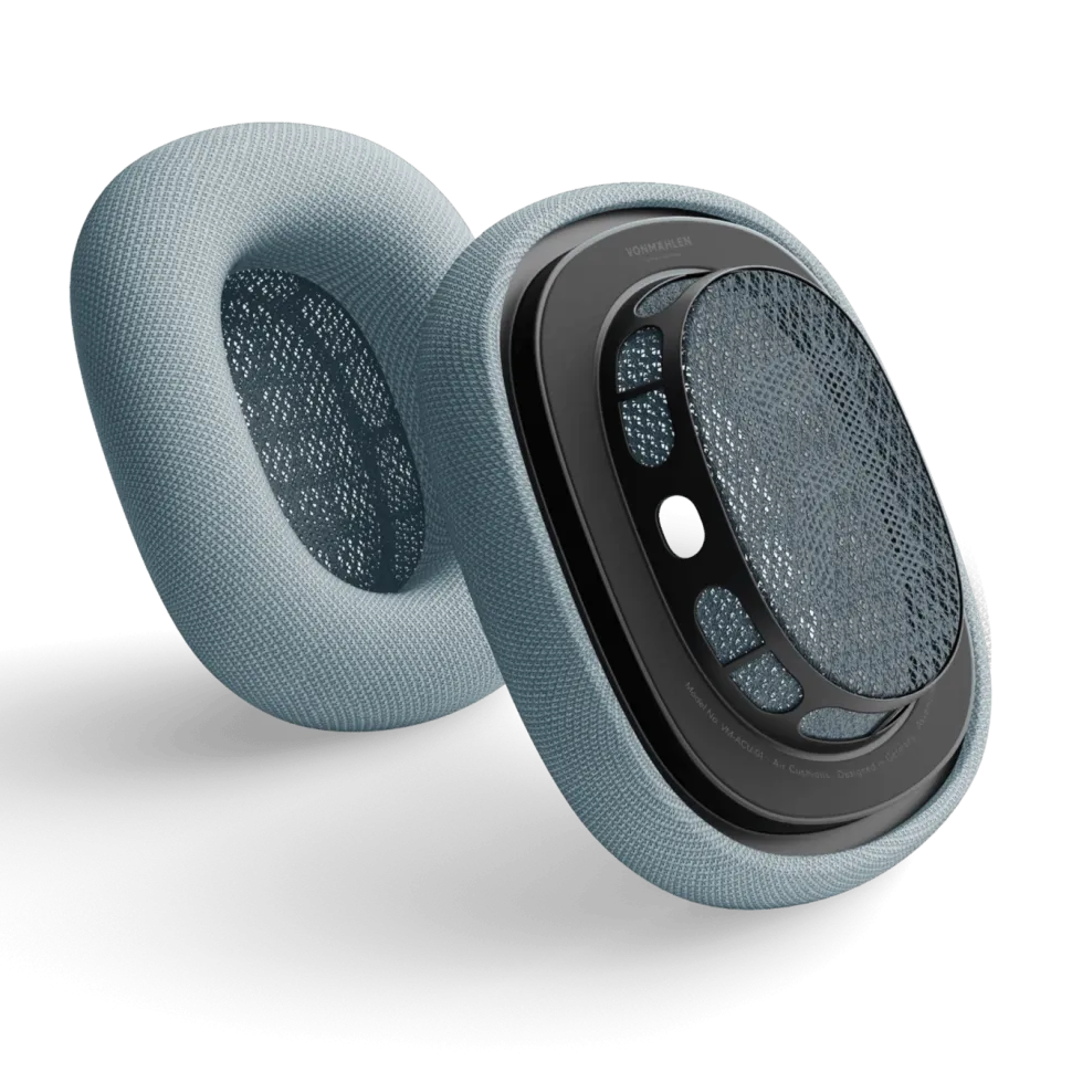 Vonmählen Ersättningsöronkuddar med memory foam till AirPods Max Blå