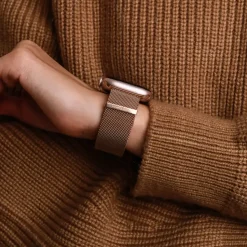 Vonmählen Milanese Loop 2 till Apple Watch 40/41/42 mm Rose Gold