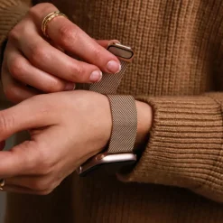 Vonmählen Milanese Loop 2 till Apple Watch 40/41/42 mm Rose Gold