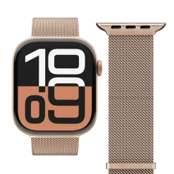 Vonmählen Milanese Loop 2 till Apple Watch 40/41/42 mm Rose Gold