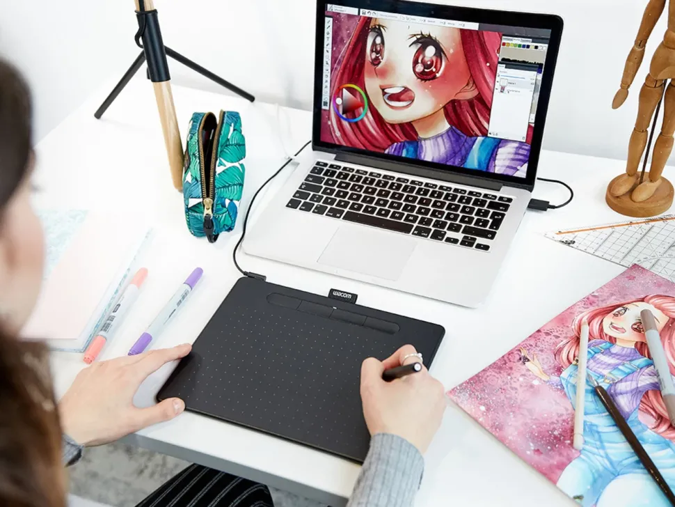 Wacom Intuos M Bluetooth ritplatta 216x135 mm
