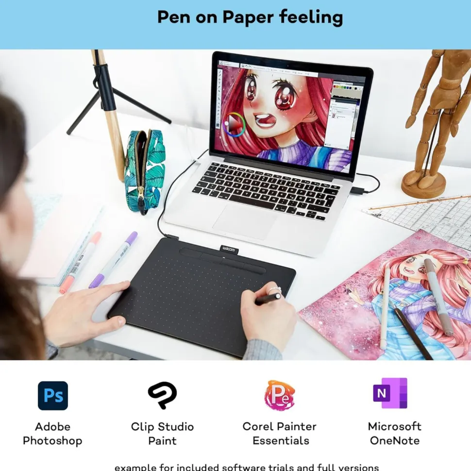 Wacom Intuos Medium ritplatta Svart