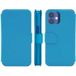 Wallet Case Solo 502 till iPhone 12 mini Blå